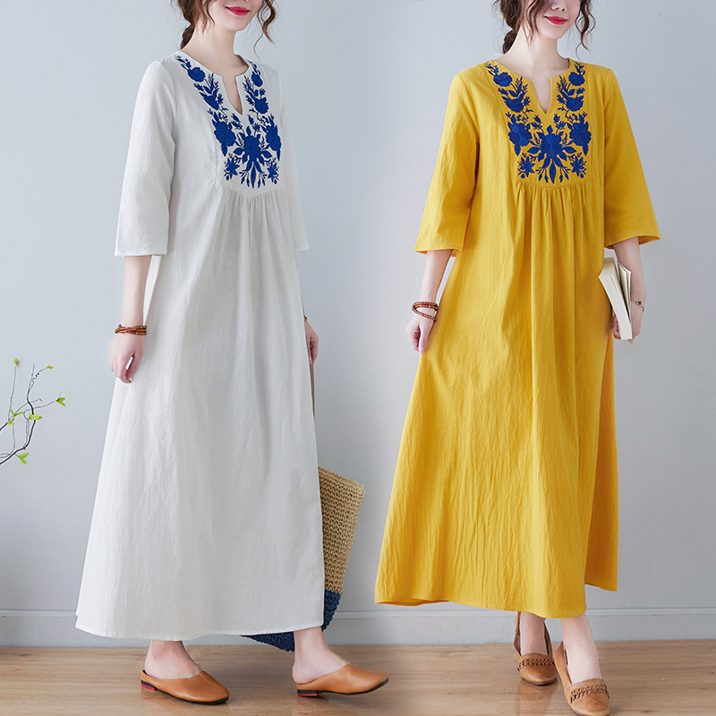 Ethnic Style Dresses - Новое женское летнее платье в этническом
