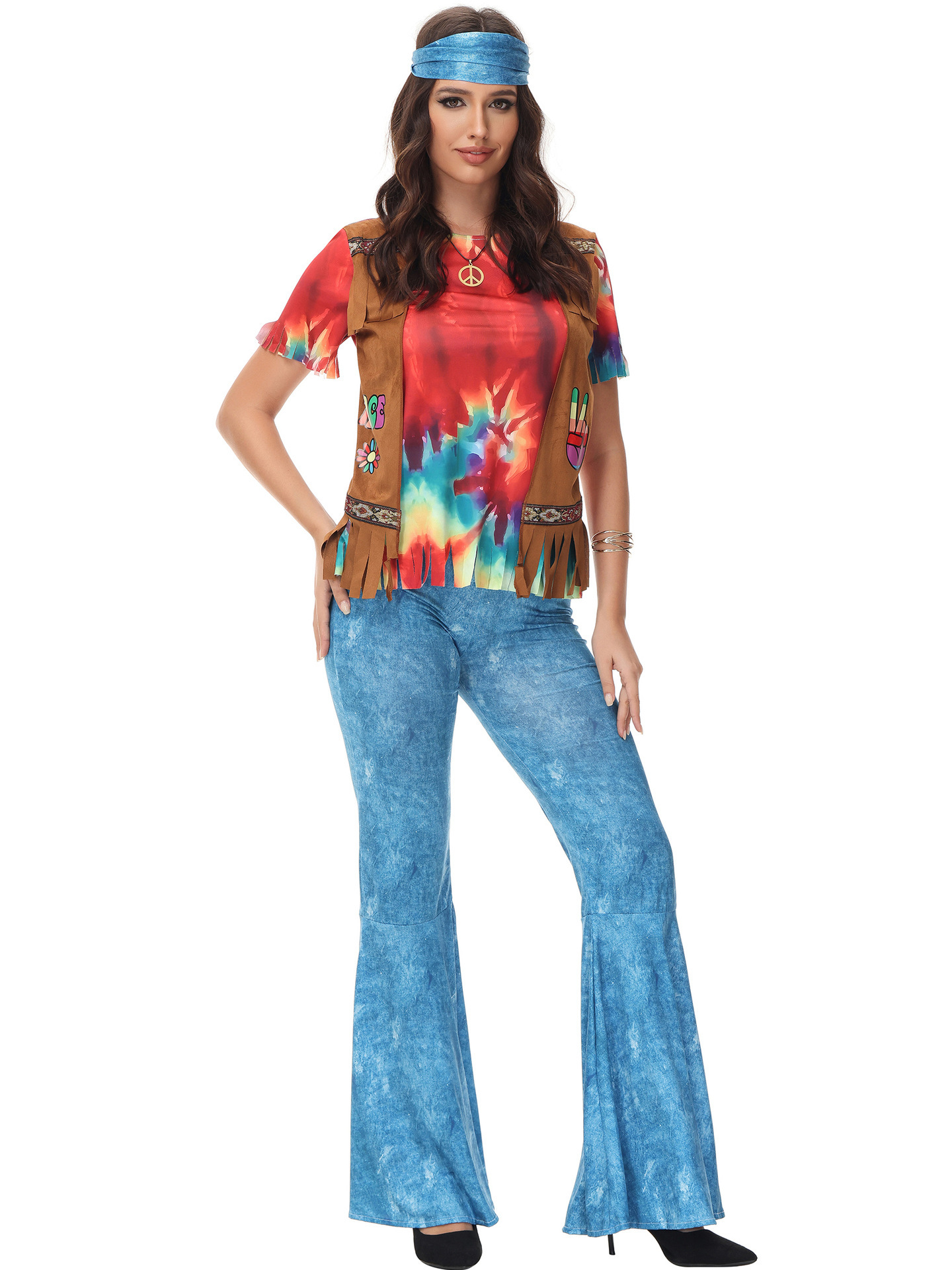 Fashion Show Ethnic Wear - Костюм для выступлений в стиле диско,