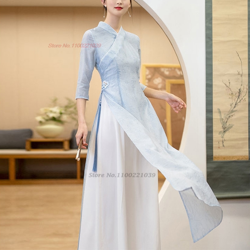 Ao Dai Vietnam Dress - Традиционное вьетнамское платье ао-дай 2026 года