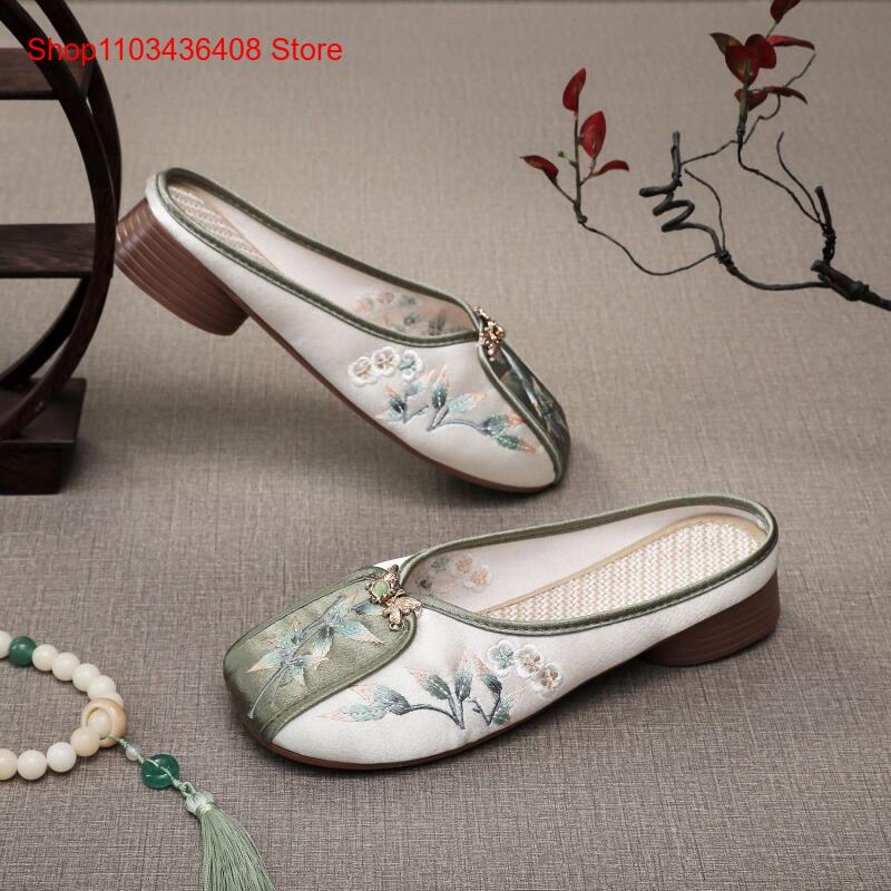 Новые вышитые домашние тапочки – обзор и цена Ethnic Fashion In