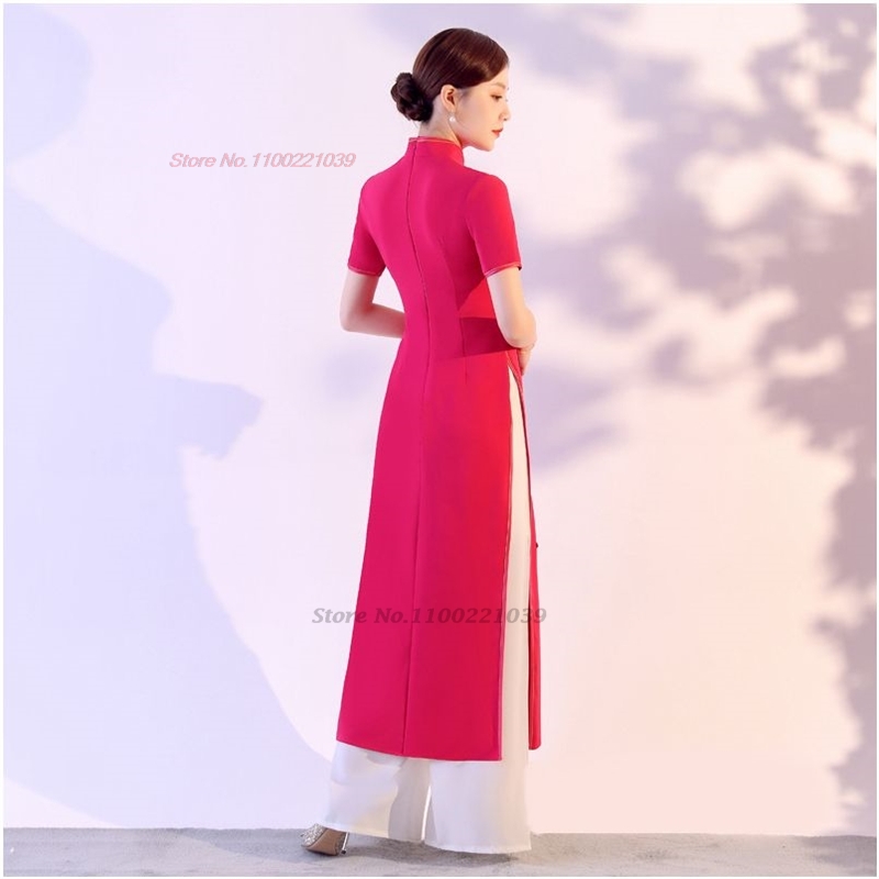 Комплект традиционного вьетнам – обзор и цена Ao Dai Vietnam Dress