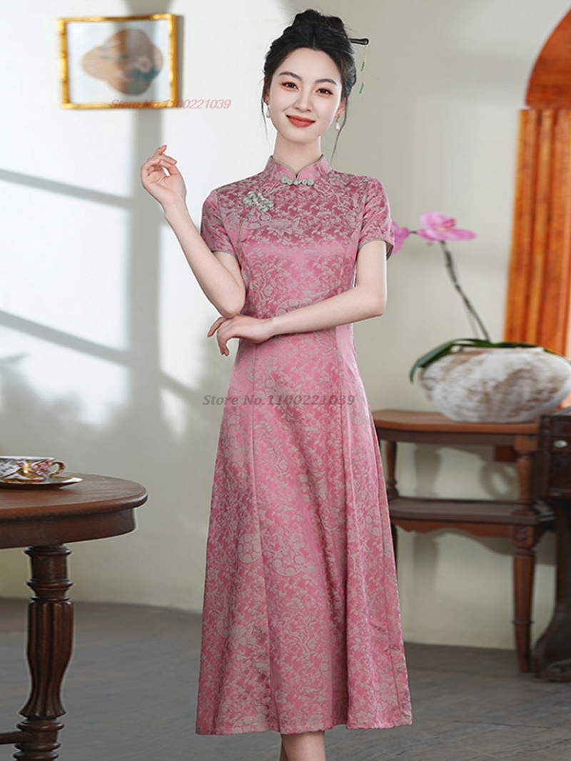 Винтажное платье Аодай из Вьет – обзор и цена Ao Dai Vietnam Dress