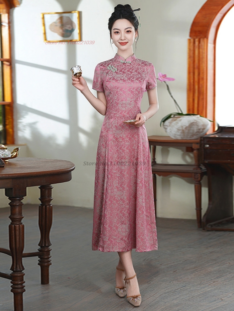Винтажное платье Аодай из Вьет – обзор и цена Ao Dai Vietnam Dress
