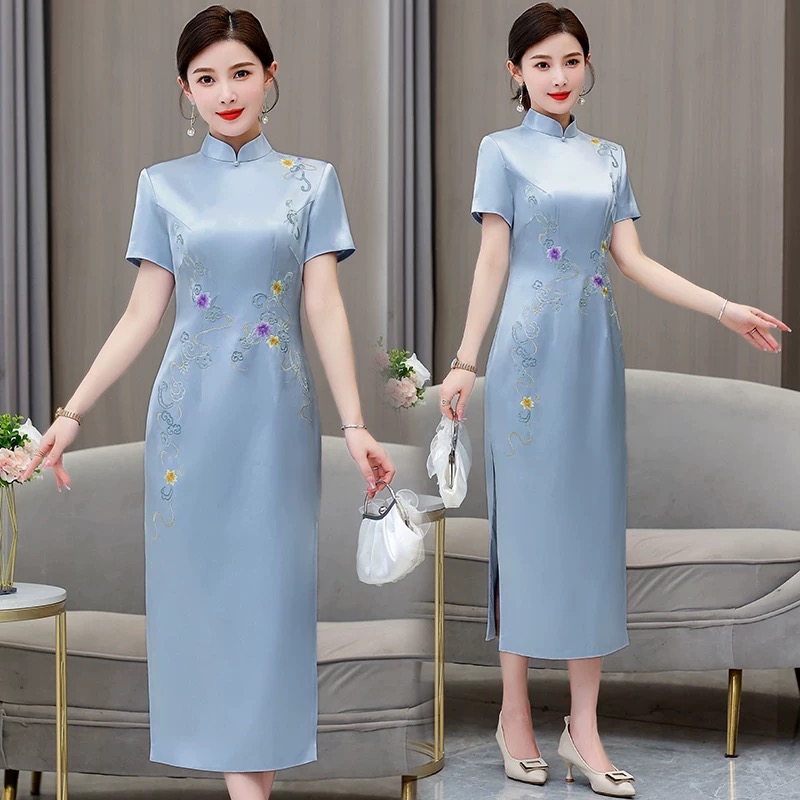 Женское платье в этническом ст – обзор и цена Ao Dai Vietnam Dress