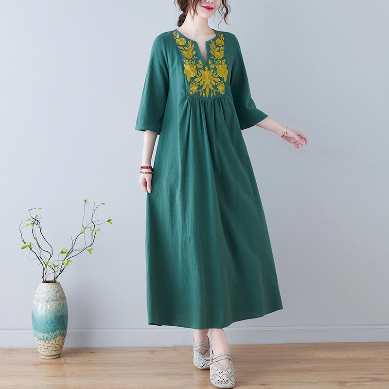 Новое женское летнее платье в  – обзор и цена Ethnic Style Dresses