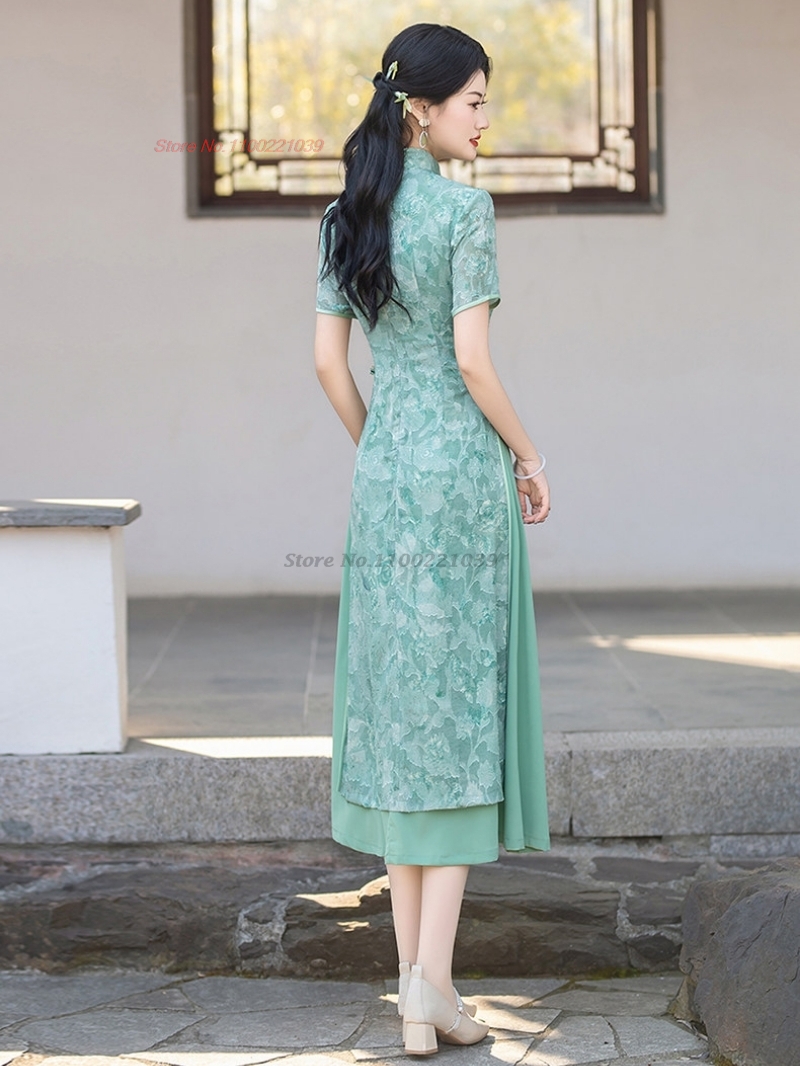  Традиционное вьетнамское пла – обзор и цена Ao Dai Vietnam Dress